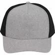 Recycled Cotton Canvas 5 Panel Mesh Back Ballcap | https://www.bestnamebadges.com