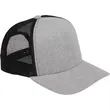 Recycled Cotton Canvas 5 Panel Mesh Back Ballcap | https://www.bestnamebadges.com