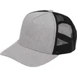 Recycled Cotton Canvas 5 Panel Mesh Back Ballcap | https://www.bestnamebadges.com