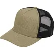 Recycled Cotton Canvas 5 Panel Mesh Back Ballcap | https://www.bestnamebadges.com