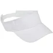 Recycled Cotton Twill Visor - Unisex | https://www.bestnamebadges.com