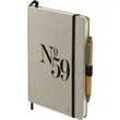 5.5" x 8.5" Recycled Cotton Bound Journal Set | https://www.bestnamebadges.com