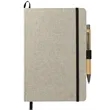 5.5" x 8.5" Recycled Cotton Bound Journal Set | https://www.bestnamebadges.com