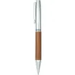 Luxe Walnut Executive Ballpoint | https://www.bestnamebadges.com