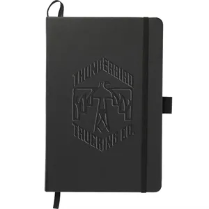 FSC® Mix 5.5' x 8.5' Mela Bound Journal | https://www.bestnamebadges.com