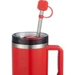 Silicone Straw Topper | https://www.bestnamebadges.com