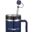 Silicone Straw Topper | https://www.bestnamebadges.com