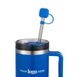 Silicone Straw Topper | https://www.bestnamebadges.com