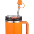 Silicone Straw Topper | https://www.bestnamebadges.com