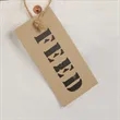 FEED Organic Cotton Rivet Tote | https://www.bestnamebadges.com