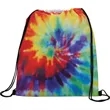 Tie Dye Drawstring Bag | https://www.bestnamebadges.com