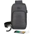 NBN Whitby Sling w/ USB Port | https://www.bestnamebadges.com