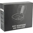 RPET Headphone and Tech Case | https://www.bestnamebadges.com