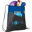 Rivers Non-Woven Drawstring Bag | https://www.bestnamebadges.com