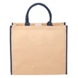 Large Jute Tote | https://www.bestnamebadges.com