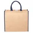 Large Jute Tote | https://www.bestnamebadges.com