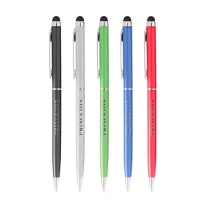 Union Printed - Slim Stylus Ballpoint Twist Metal Pen  