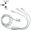 Realm 3-in-1 Long Charging Cable | https://www.bestnamebadges.com