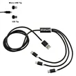 Realm 3-in-1 Long Charging Cable | https://www.bestnamebadges.com