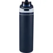 Elvin 28oz Recycled Stainless Flip Straw Bottle | https://www.bestnamebadges.com