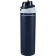 Elvin 28oz Recycled Stainless Flip Straw Bottle | https://www.bestnamebadges.com