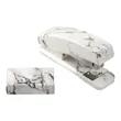 4 Piece Faux Marble Desktop Set | https://www.bestnamebadges.com
