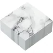 4 Piece Faux Marble Desktop Set | https://www.bestnamebadges.com