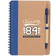FSC® Mix 5" x 7" Eco Spiral Notebook with Pen | https://www.bestnamebadges.com