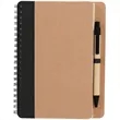 FSC® Mix 5" x 7" Eco Spiral Notebook with Pen | https://www.bestnamebadges.com