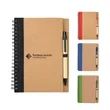 FSC® Mix 5" x 7" Eco Spiral Notebook with Pen | https://www.bestnamebadges.com