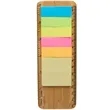 Bamboo Ruler with Sticky Notes | https://www.bestnamebadges.com