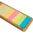 Bamboo Ruler with Sticky Notes | https://www.bestnamebadges.com