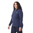 Women's RIGI Eco Knit Half Zip | https://www.bestnamebadges.com