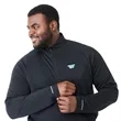 Men's ASGARD Eco Knit Quarter Zip | https://www.bestnamebadges.com