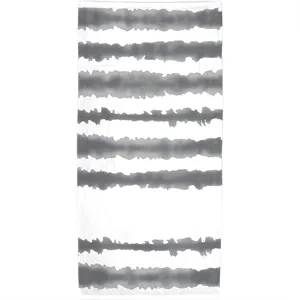 Good Vibes Cabana Stripe Beach Towel | https://www.bestnamebadges.com