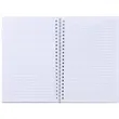 5.5" x 8.5" Spiral Notebook with Clear Pocket | https://www.bestnamebadges.com
