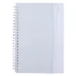 5.5" x 8.5" Spiral Notebook with Clear Pocket | https://www.bestnamebadges.com