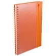 5.5" x 8.5" Spiral Notebook with Clear Pocket | https://www.bestnamebadges.com