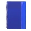 5.5" x 8.5" Spiral Notebook with Clear Pocket | https://www.bestnamebadges.com