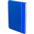 5.5" x 8.5" Spiral Notebook with Clear Pocket | https://www.bestnamebadges.com