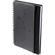 5.5" x 8.5" Spiral Notebook with Clear Pocket | https://www.bestnamebadges.com