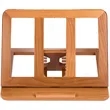 Desk Sense FSC® 100% Wood Laptop Stand | https://www.bestnamebadges.com