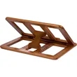 Desk Sense FSC® 100% Wood Laptop Stand | https://www.bestnamebadges.com