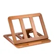 Desk Sense FSC® 100% Wood Laptop Stand | https://www.bestnamebadges.com
