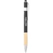 Bamboo rAL Soft Touch Ballpoint Stylus | https://www.bestnamebadges.com
