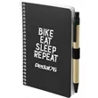 FSC® Mix 4" x 6" Pocket Spiral Notebook with Pen | https://www.bestnamebadges.com