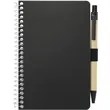 FSC® Mix 4" x 6" Pocket Spiral Notebook with Pen | https://www.bestnamebadges.com