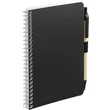 FSC® Mix 4" x 6" Pocket Spiral Notebook with Pen | https://www.bestnamebadges.com