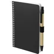 FSC® Mix 4" x 6" Pocket Spiral Notebook with Pen | https://www.bestnamebadges.com