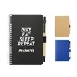 FSC® Mix 4" x 6" Pocket Spiral Notebook with Pen | https://www.bestnamebadges.com